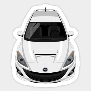 Mazdaspeed 3 2nd gen 2010-2013 - White Sticker